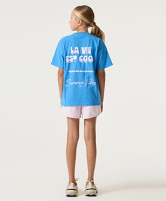 Q262532_girls short meisjes korte broek paars