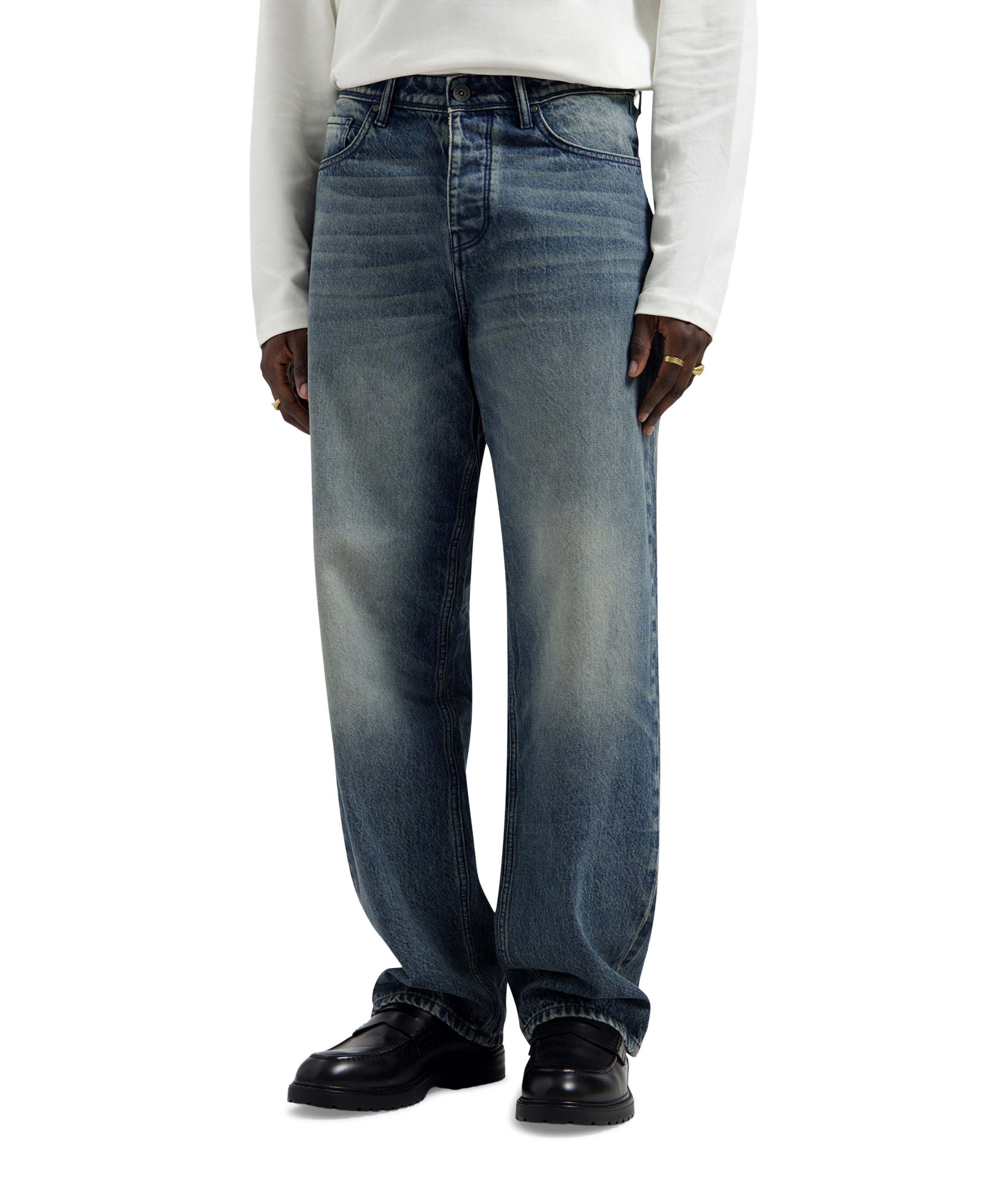 The Chase Loose Fit Jeans heren jeans groen