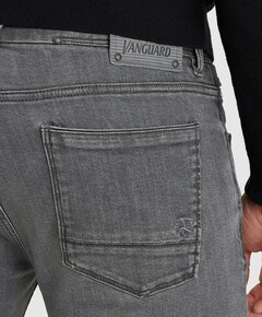 V7 RIDER INDIGO PURE WASH heren jeans grijs