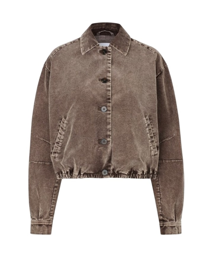 Dames jas beige
