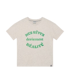 Meisjes t-shirt beige