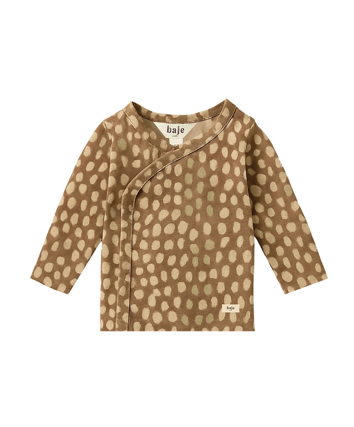 Meisjes longsleeve beige