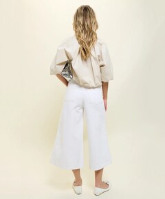 Dames blouse beige