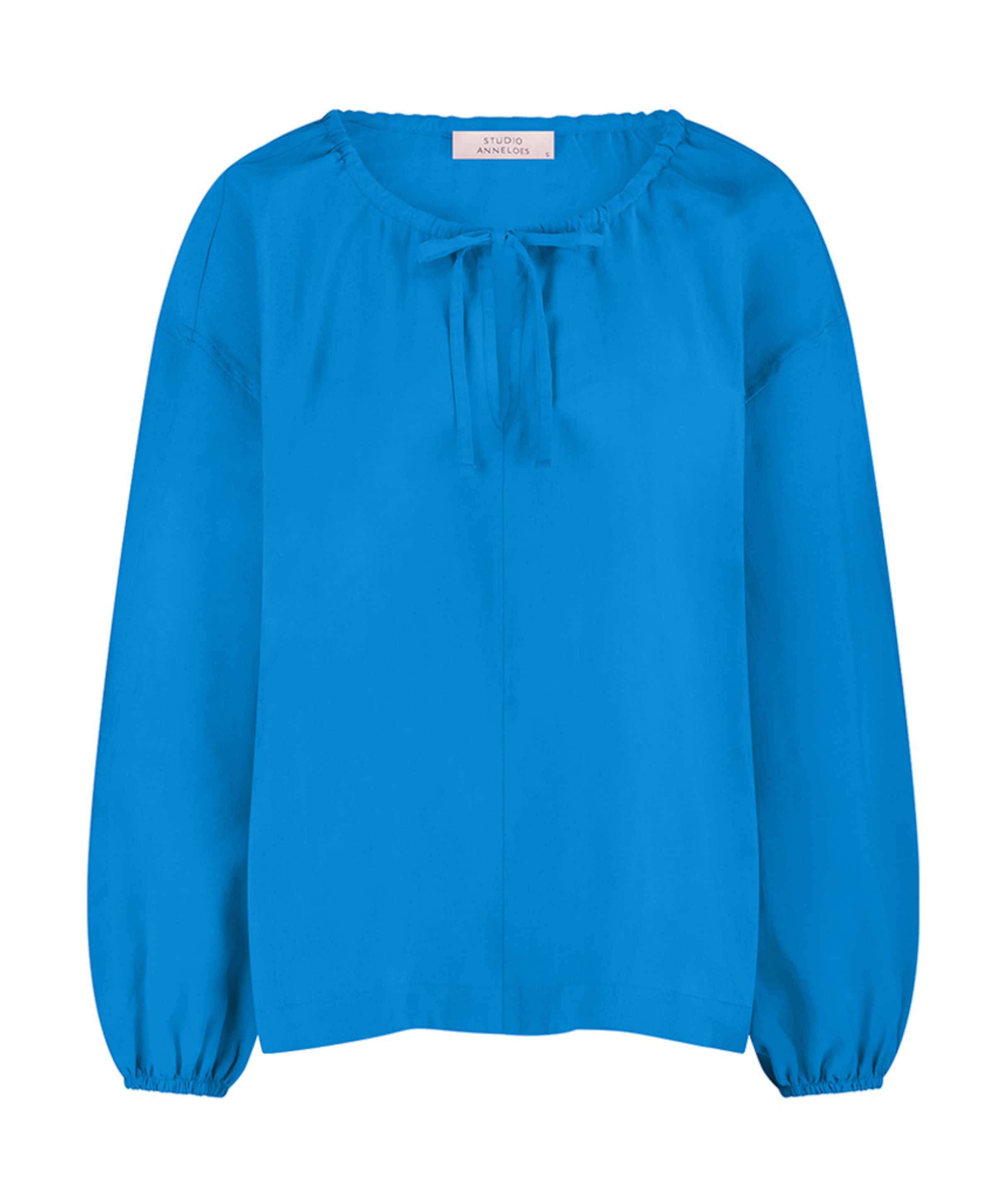 Blouse blauw