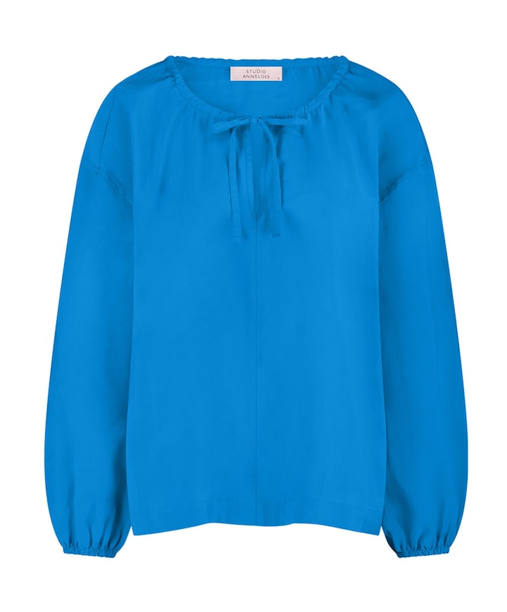 Blouse blauw