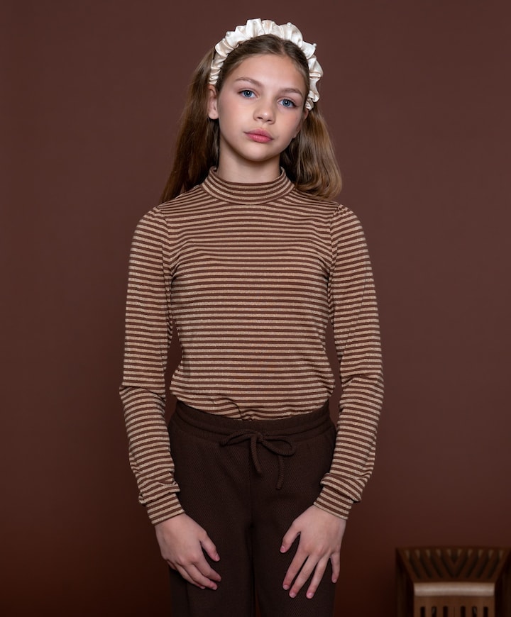 Meisjes coltrui beige