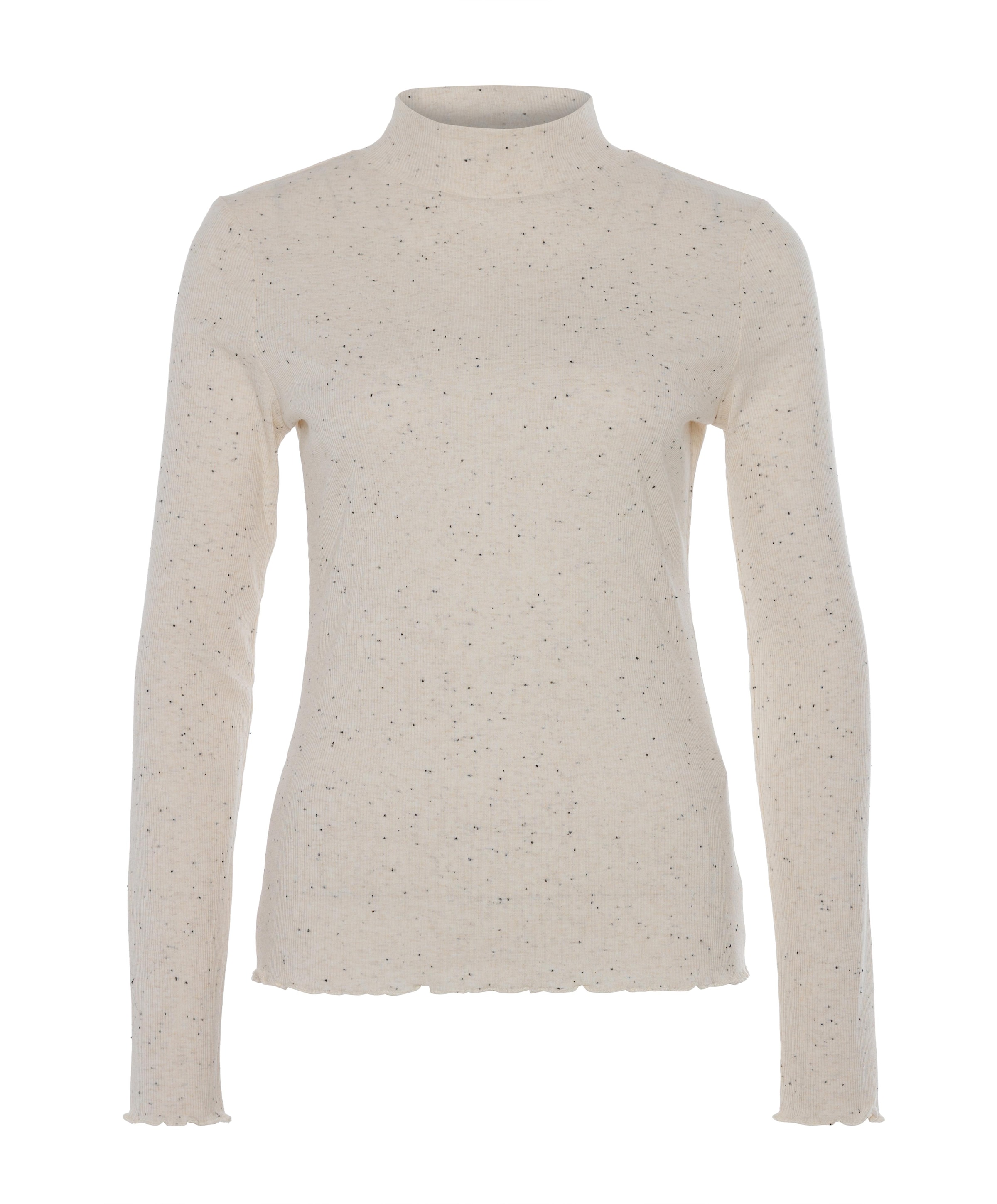 Dames longsleeve ecru