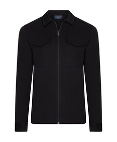 Heren overshirt zwart
