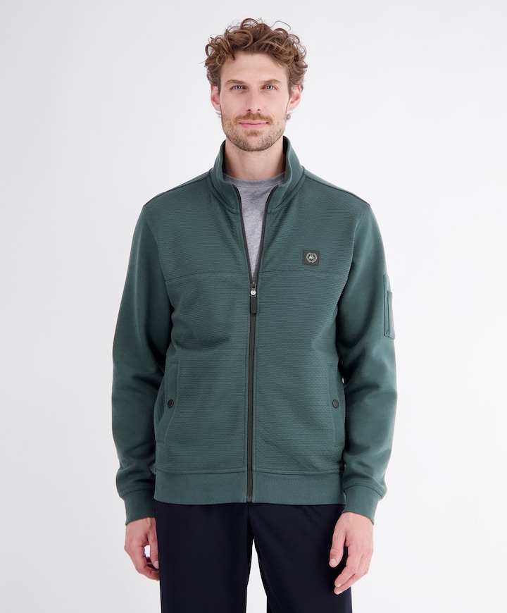 Heren vest groen