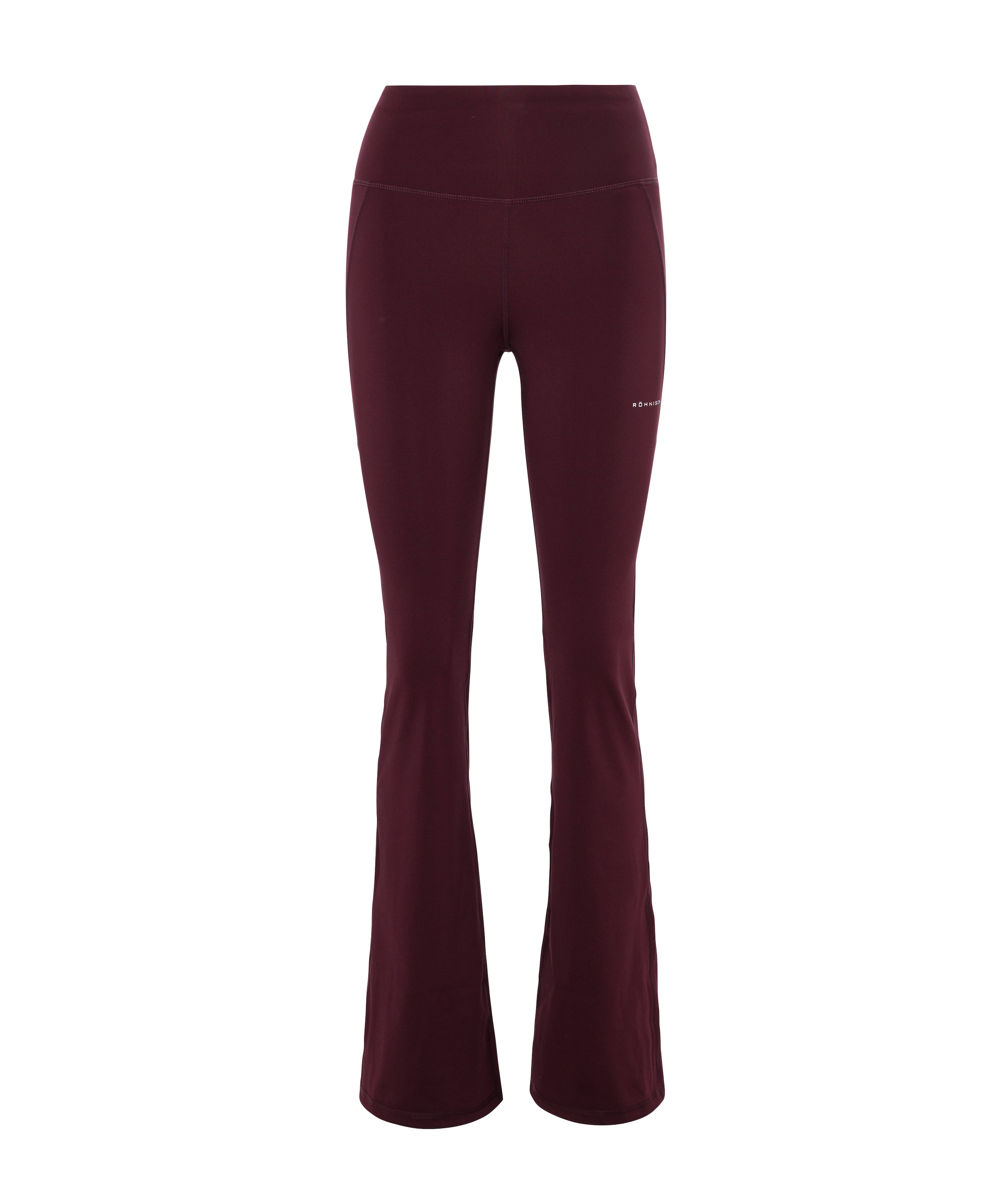 Flattering High Waist Pants dames tights bordeaux