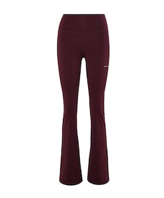 Flattering High Waist Pants dames tights bordeaux