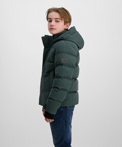 Jongens jas groen