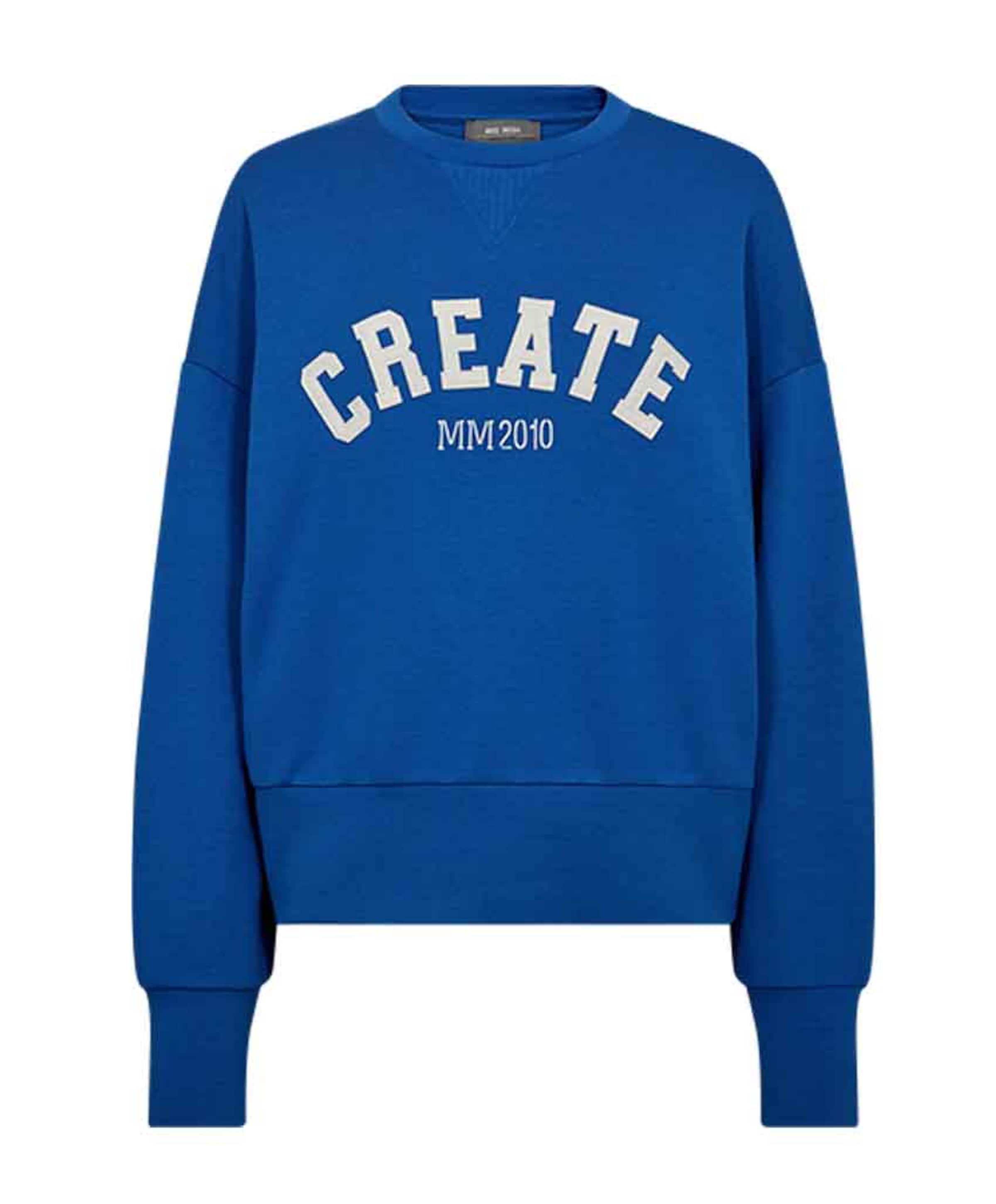 Dames sweater blauw