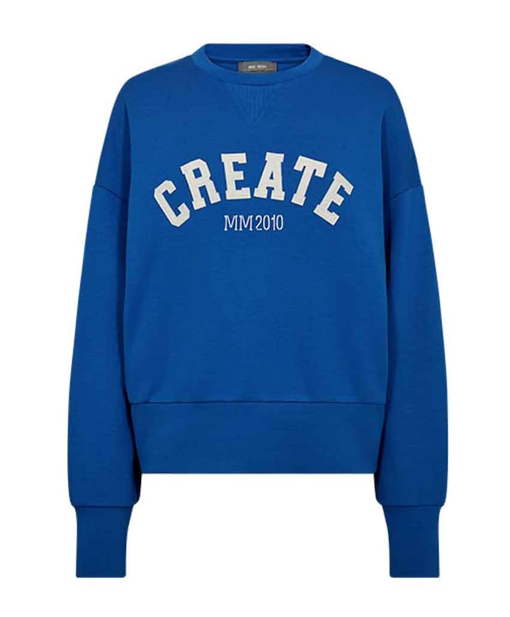 Dames sweater blauw