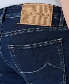 Nick Super Slim 5 pkt heren jeans blauw