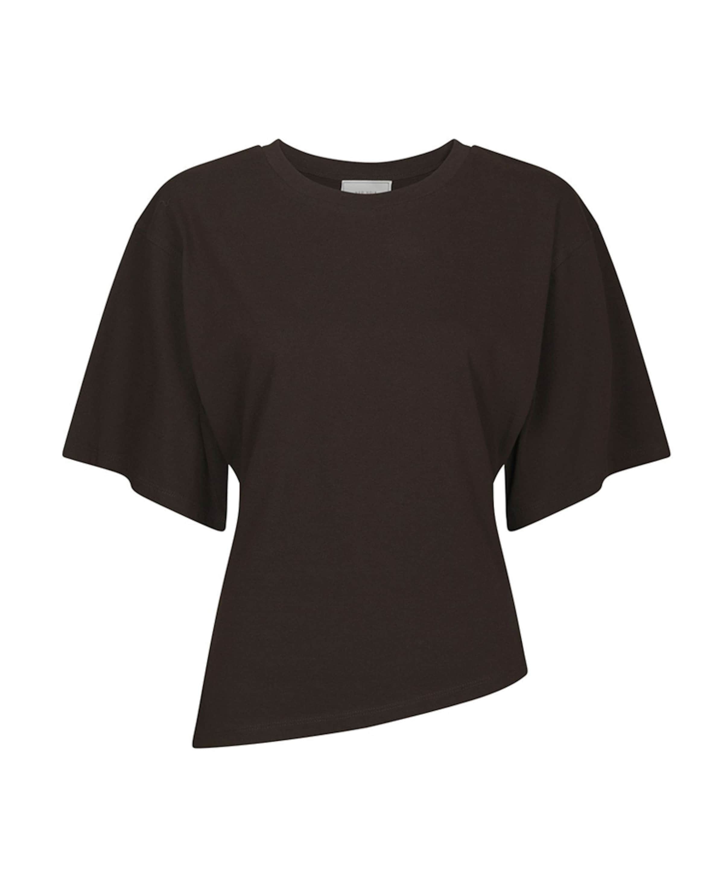 Dames T-shirt bruin