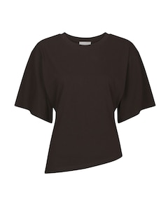 Dames T-shirt bruin