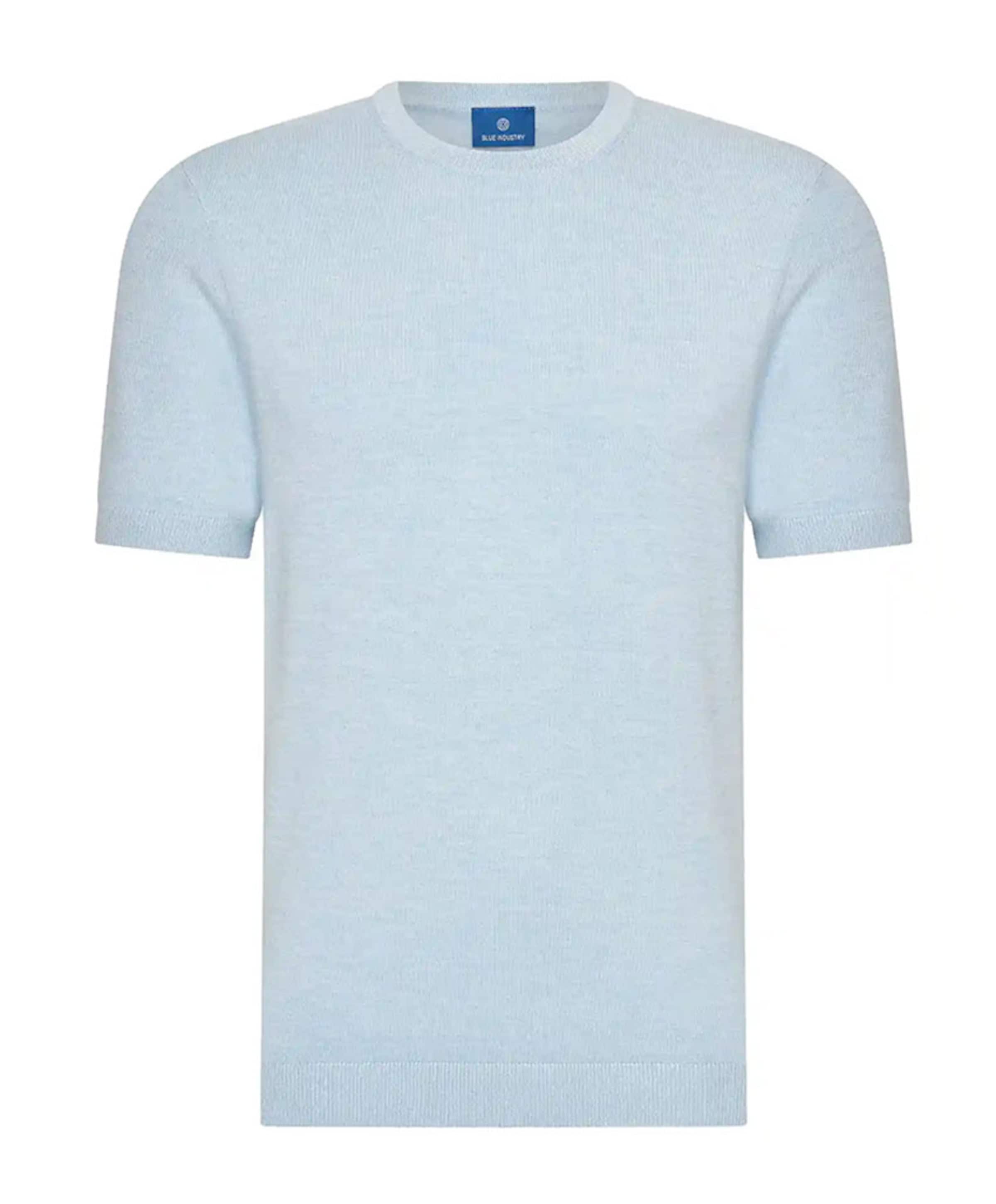Heren T-shirt blauw