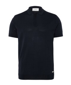 Heren polo blauw