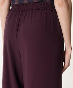 CORALIE dames pantalon bordeaux
