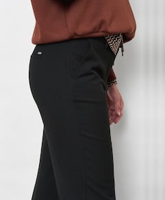 Jenny Wide Leg dames broek zwart