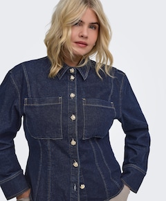Dames blouse blauw