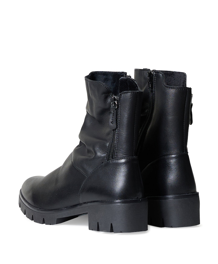 Yanou dames enkellaarzen zwart