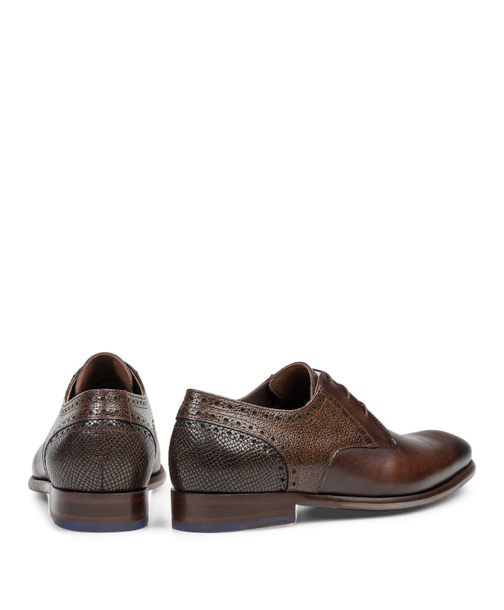 heren veterschoenen bruin