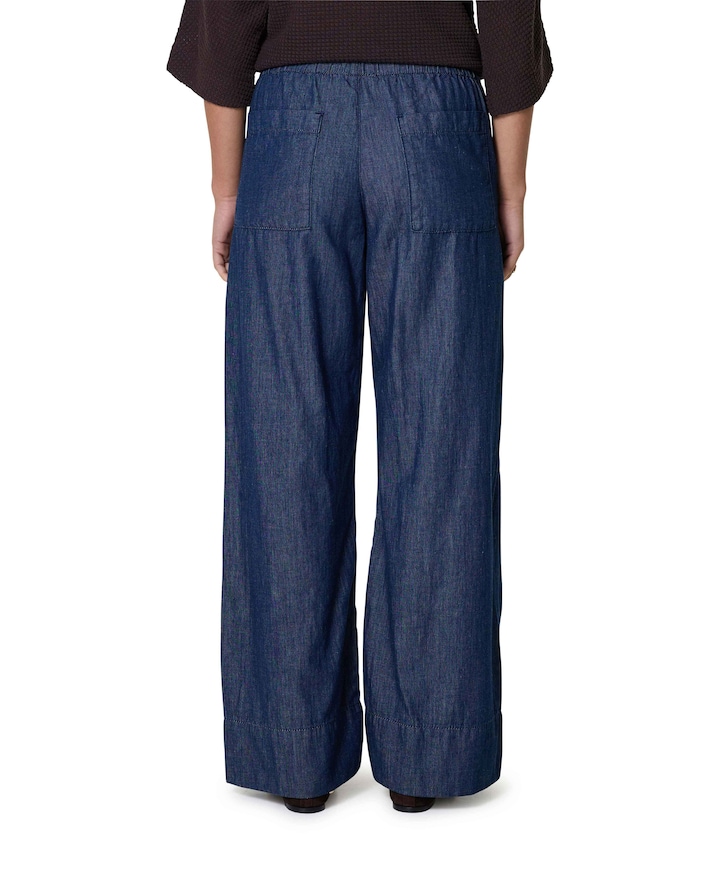 Melane denim broek blauw