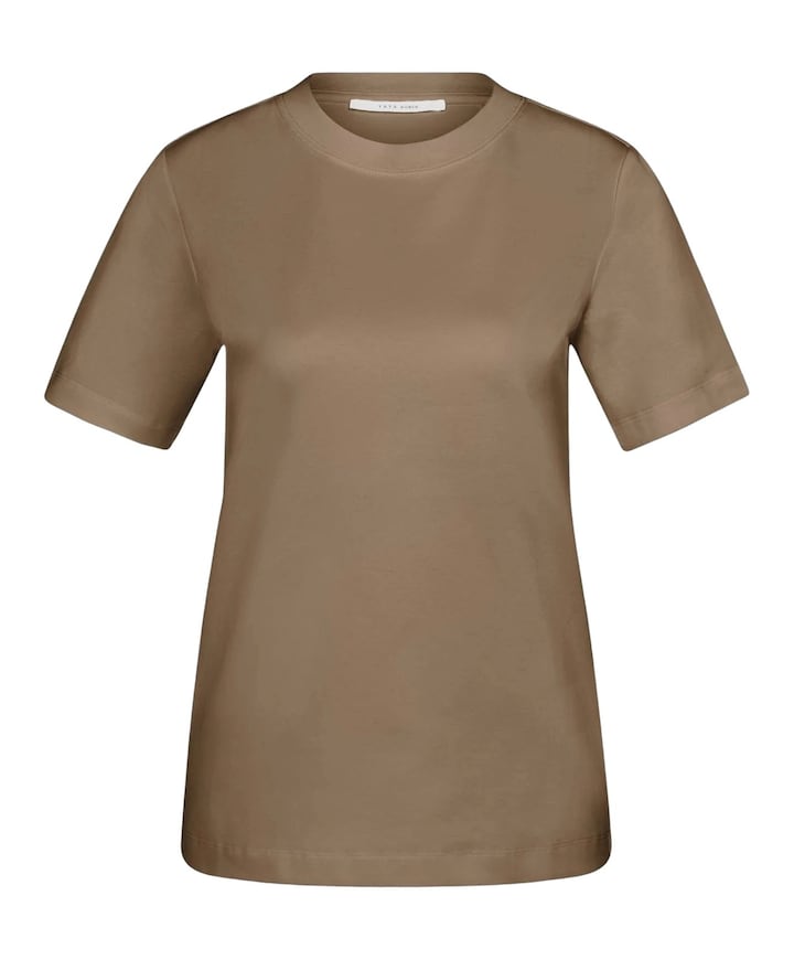 Dames T-shirt bruin