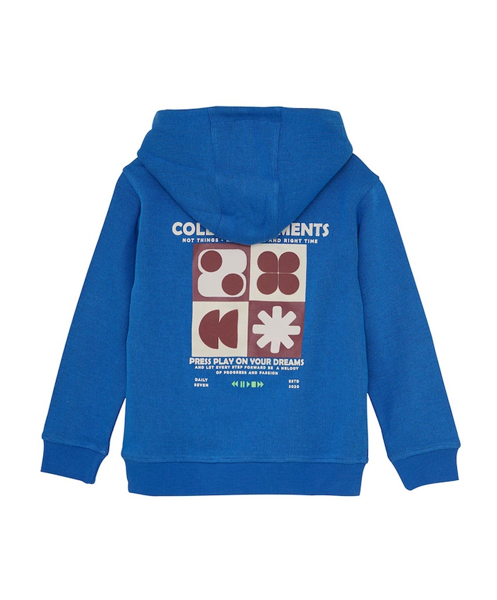 Hoodie blauw