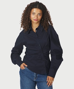 Dames blouse blauw