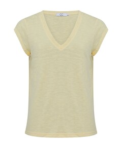 Dames t-shirt geel