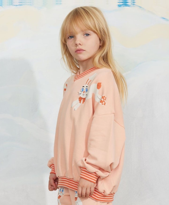 Uniseks sweater  roze