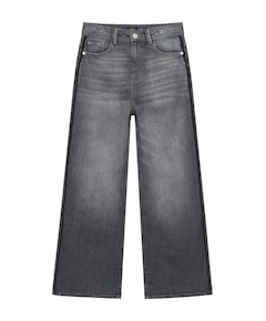 Extra Wide Fit Grey meisjes jeans grijs