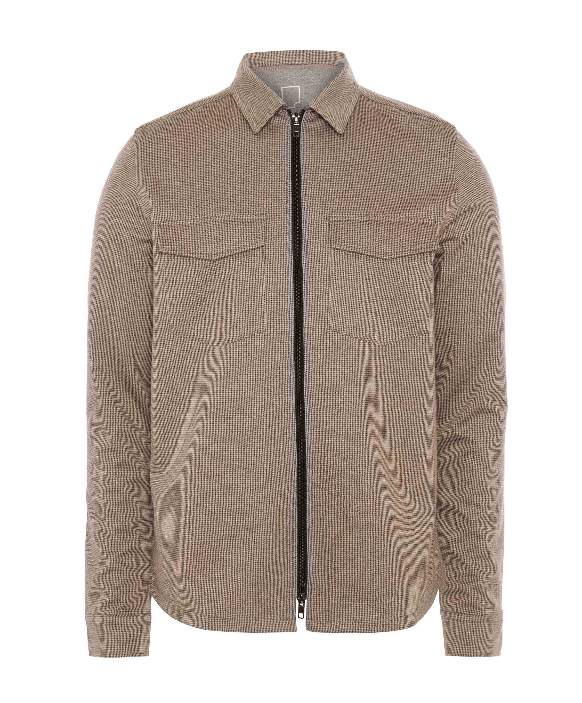 Heren overshirt beige