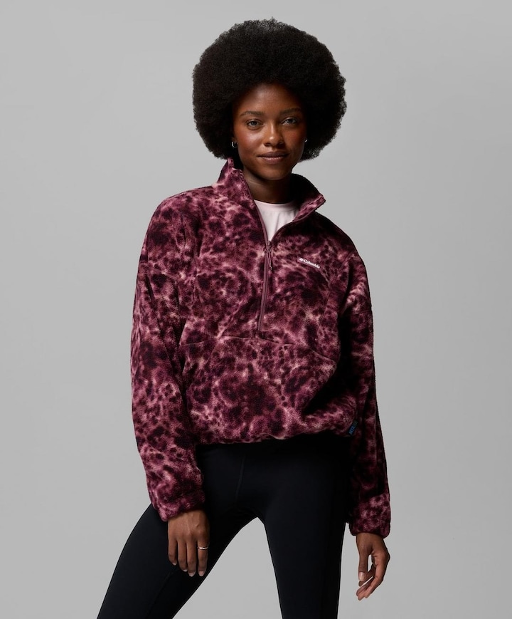 Dames vest paars