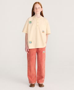 Taxi Saurus Tag Twill uniseks jeans  rood