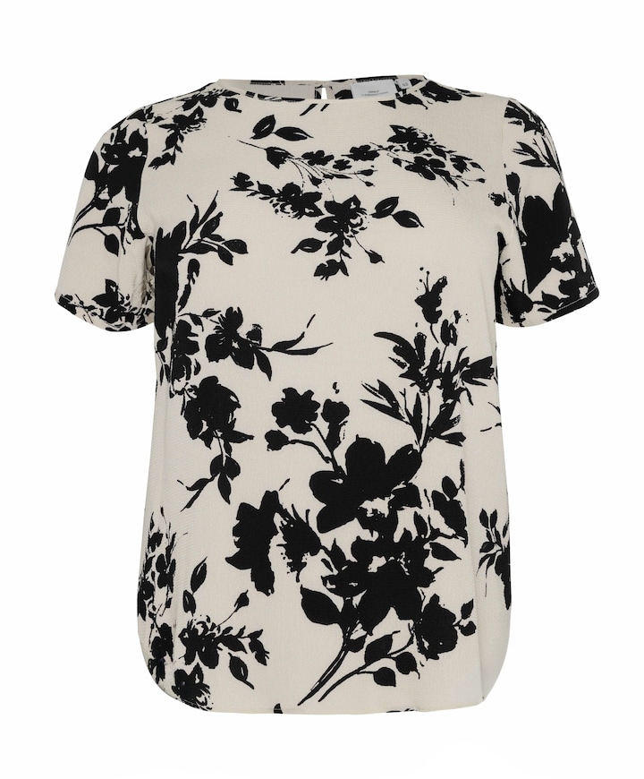 Dames T-shirt beige