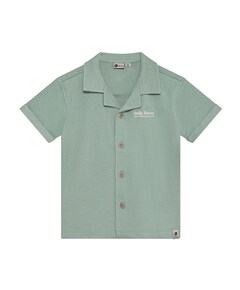 Jongens overhemd lange mouw groen