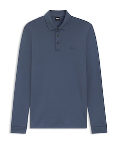 Heren polo blauw