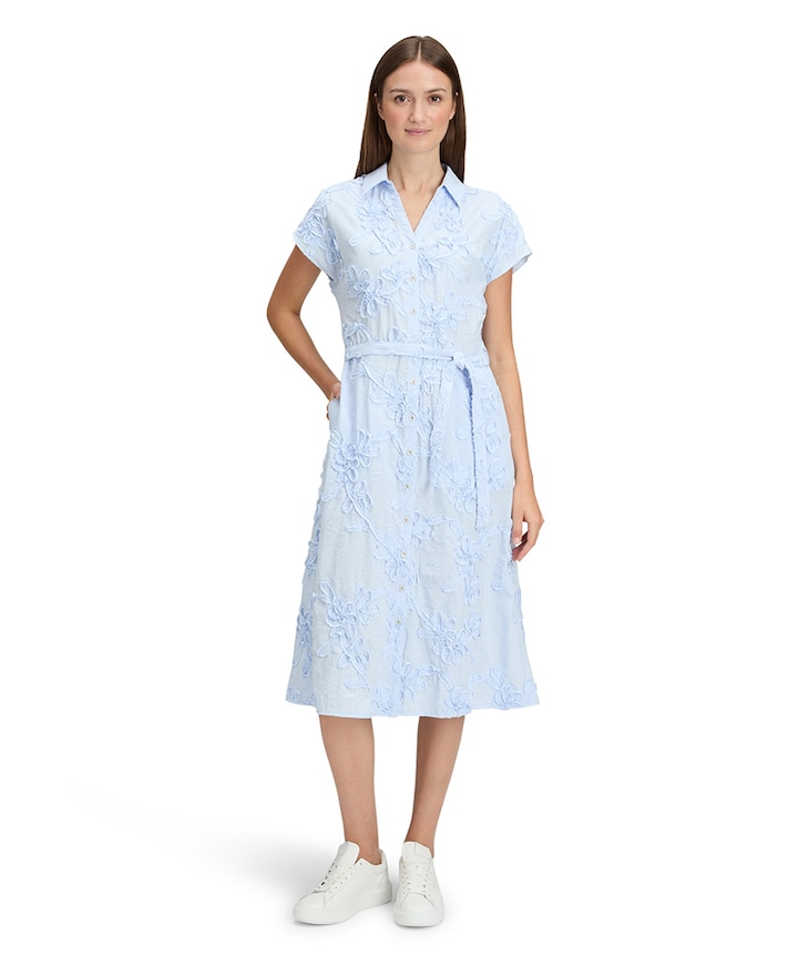 Dames jurk blauw