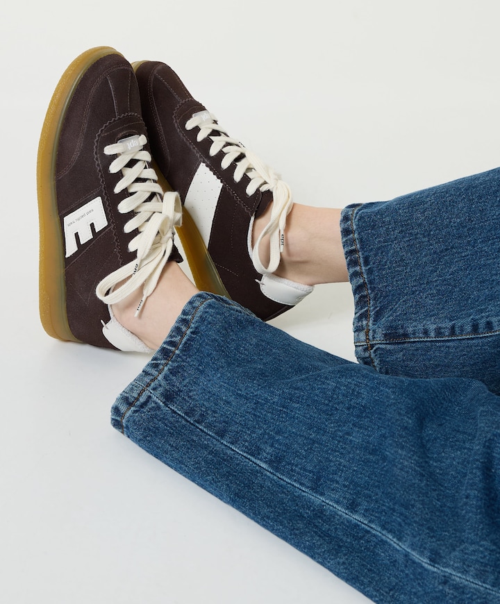 SANTOS dames sneakers bruin