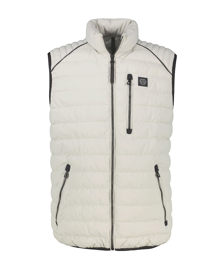 Heren bodywarmer grijs