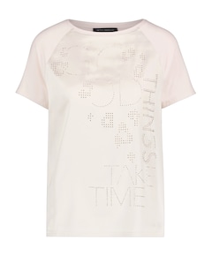 Dames T-shirt beige