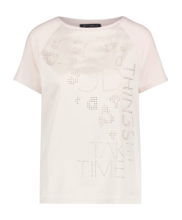 Dames T-shirt beige
