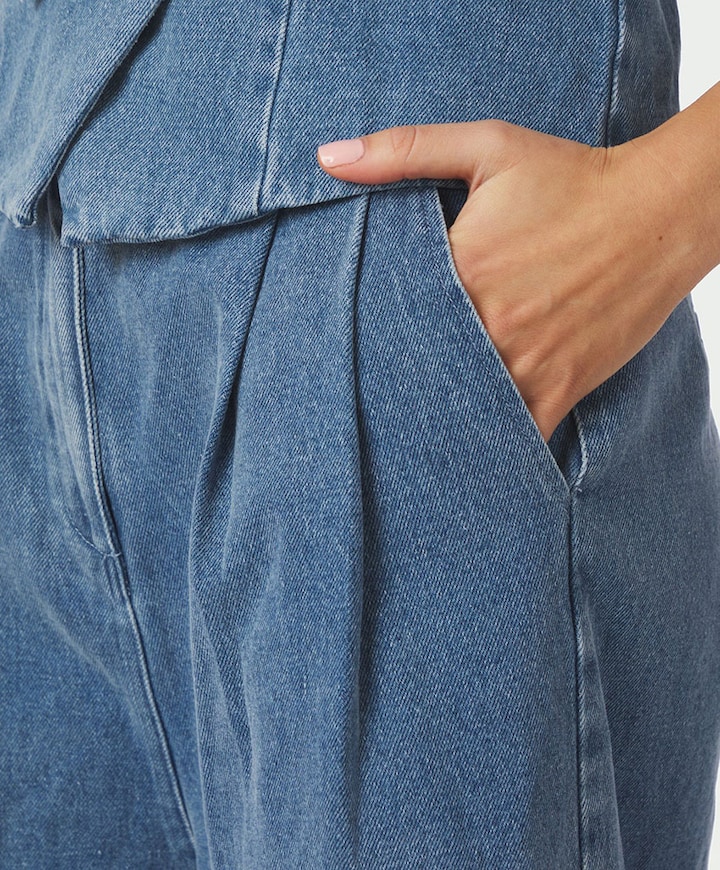 Rosel dames jorts blauw