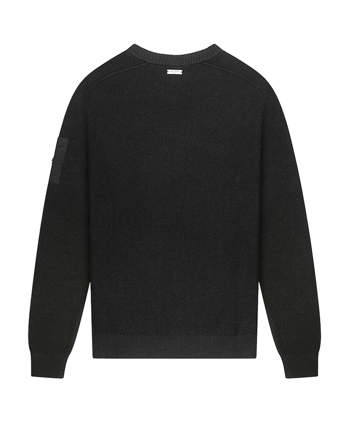 Heren sweater zwart