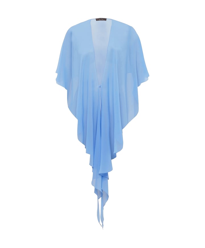 Dames sjaal blauw