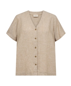 Dames blouse beige